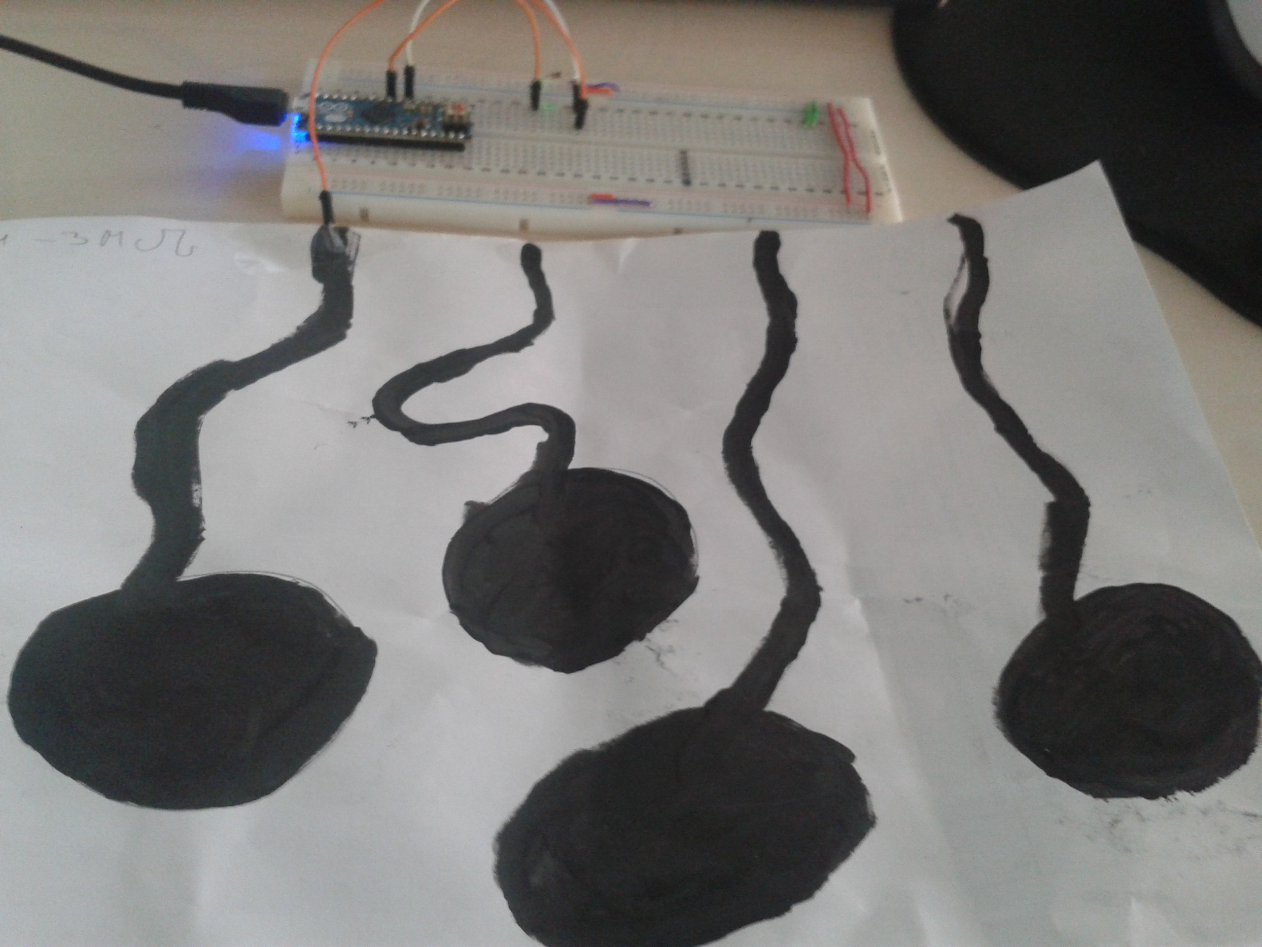Home Made Conductive Ink Exm